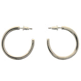 Mi Amore Dangle-Earrings Silver-Tone/White