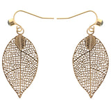 Mi Amore Dangle-Earrings Copper-Tone/White