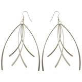 Mi Amore Dangle-Earrings Silver-Tone