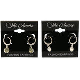 Mi Amore Multiple-Earring-Set Silver-Tone/Multicolor