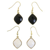 Mi Amore Multiple-Earring-Set Gold-Tone/Multicolor