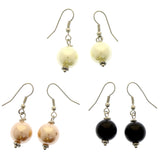 Mi Amore Multiple-Earring-Set Silver-Tone/Multicolor