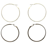 Mi Amore Multiple-Earring-Set Silver-Tone