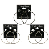 Mi Amore Multiple-Earring-Set Silver-Tone