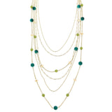 Mi Amore Layered-Necklace Gold-Tone/Multicolor
