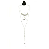 Mi Amore Adjustable Layered-Necklace Silver-Tone/Green