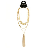 Mi Amore Adjustable Layered-Necklace Gold-Tone
