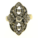 Mi Amore Sized-Ring Brass-Tone Size 6.00