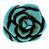 Mi Amore Flower Sized-Ring Blue Size 9.00