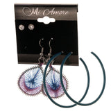 Mi Amore Multiple-Earrings-Set Blue/Purple