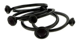 Rhodium Multiple Ring Set WHBMR1